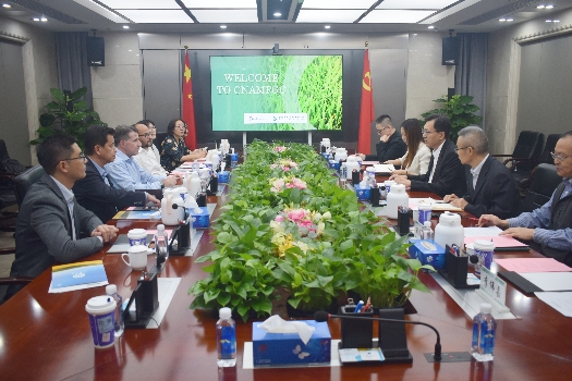 英美資源集團首席技術官、作物營養全球總裁到訪中農集團,共商新型肥料戰略合作